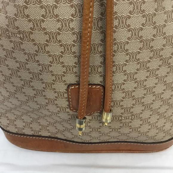 Celine Shoulder Bag Macadam Drawstring - Picture 5 of 8